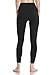Colorfulkoala Women's High Waisted Yoga Pants 7/8 Length Leggings with Pockets (S, Black)