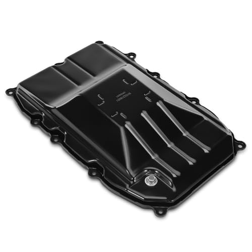 A-Premium Transmission Oil Pan Sump with Drain Plug Compatible with Porsche Cayenne 2011-2018, Panamera 2012-2016 & Volkswagen Touareg 2011-2018 & Audi Q7 2010-2015, Automatic Transmission