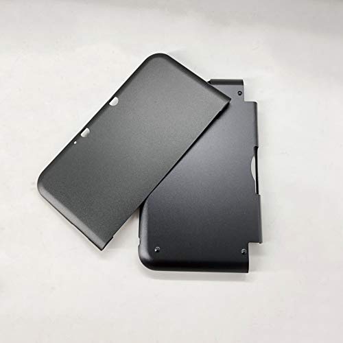 C-FUNN Carcasa De Aluminio Duro De Metal Multicolor Carcasa para 3Ds XL Ll - Negro