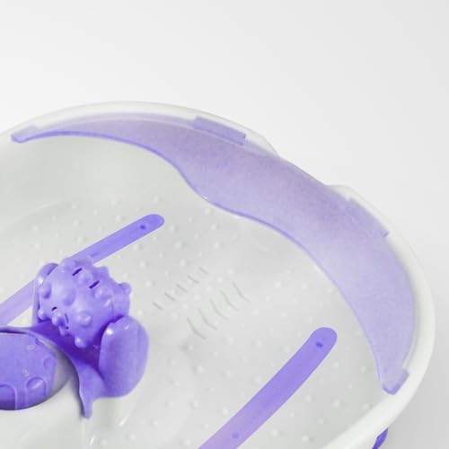 Masajeador para pies Jocca con agua y burbujas | Spa para pies con control de intensidad y rodillo masajeador | Masajeador contra la fascitis plantar miniatura 2