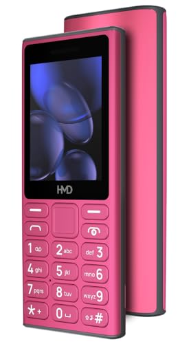 Image of HMD 105 4G Keypad Phone with YouTube, Built-in UPI App, Phone Talker, Long-Lasting Battery, Type - C, Wireless FM Radio | Pink