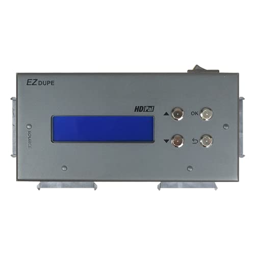 EZ DUPE HD Pal 1��3 HDD/SSD�f���v���P�[�^�[ | ���K�i�ENIST 800-88�����E300MB/s�����R�s�[�E2.5/3.5�C���`�Ή��E�C���[�W�o�b�N�A�b�v�EDoD�����E�X�^���h�A�������� �G���[�X�L�b�v