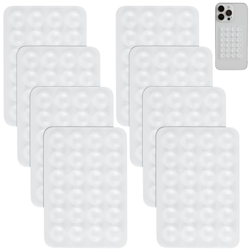 Gjinxi 8PCS Silicone Suction Phone Case Mount, Hands-Free Strong Grip Holder, Non Slip Suction Cup Phone Mount for Selfies and Tiktok Videos Sticky Phone Grip Compatible with iPhone and Android Gjinxi 8PCS Silicone Suction Phone Case Mount, Hands-Free Strong Grip Holder, Non Slip Suction Cup Phone Mount for Selfies and Tiktok Videos Sticky Phone Grip Compatible with iPhone and Android