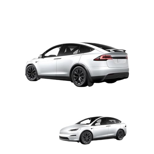 Protege tu Tesla Model X Plaid con guardabarros premium todo clima 2