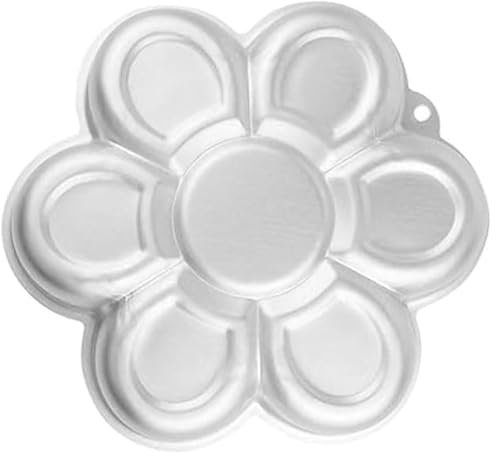 KNHYKXD Plum blossom shape cake mold, aluminum alloy cake, baking mold