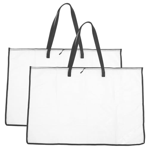 Bolsa Transparente para Documentos Grandes PHENOFICE: Protege tus Pósteres de Dibujo y Pintura