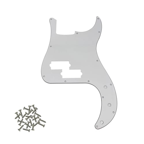 Guitare basse 4 cordes 13 trous pour style de trou sans truss 3/4