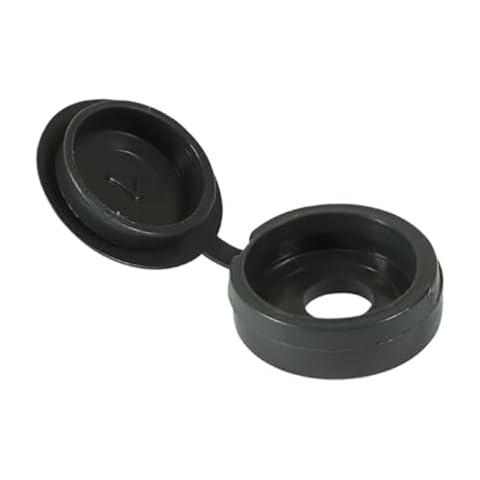 TIMCO Large Dark Grey Hinged Screw Caps Cover