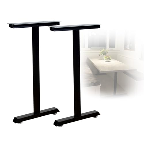 Patas de mesa ajustables resistentes con patas protectoras para muebles de comedor y oficina
