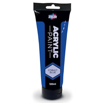Zieler 120ml Acrylic Paints (Colbolt Blue)