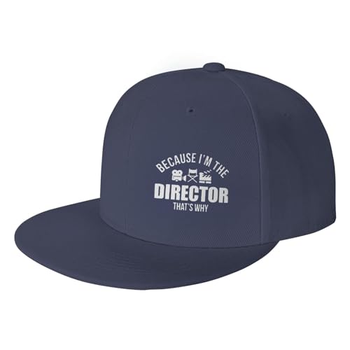 Because I'm The Director Adjustable Outdoor Baseball Hat Flat Hat2