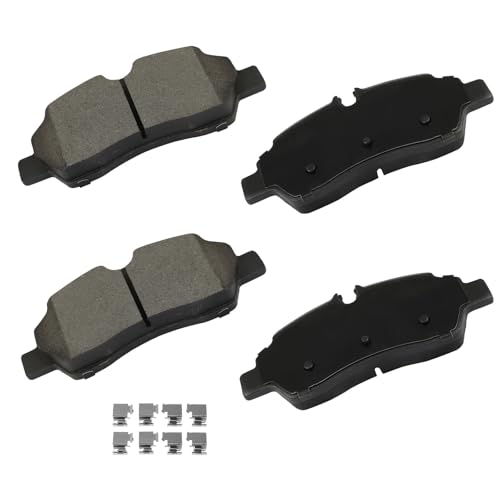 Image of CCIYU Rear D1775 Disc Brake Pad Set Fit For Ford For Transit 2015,For Transit-150 2015-2021,For Transit-250 2015-2020,For Transit-350 2015-2019,For Transit-350 HD 2015-2022, Brake Pads 4PCS