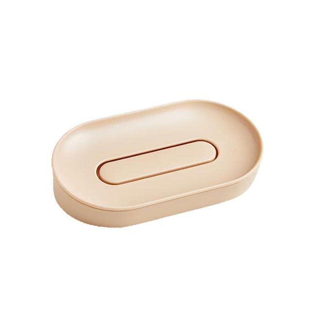 Porte-savon mural sans perçage pour salle de bain accessoire maison rectangulaire