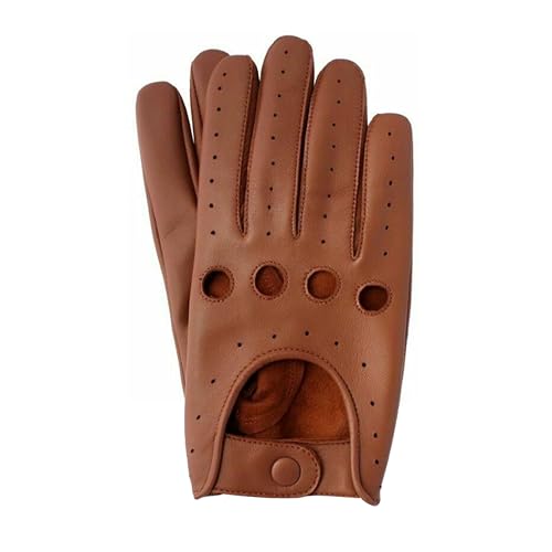 COLOURLINX Gants Conduite Cuir Homme Marron Clair M