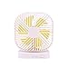 Abcidubxc Ventilador USB magnético, USB o AA, funciona con pilas, con función de temporizador de 3 niveles