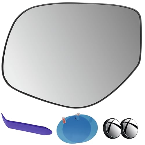 EAP Driver Side Mirror Glass Compatible with Mitsubishi Outlander 2014-2020, Outlander Sport 2016-2020, Outlander PHEV 2018-2022, Heated 7632B613 MI1324121