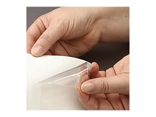 Bolsillo para USB autoadhesivo transparente Smead, ideal para pegar en carpetas de oficina y tesis 5