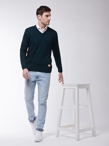 Image of Pivl Men's Winter V Neck Solid Sweaters ||Winterwear||
