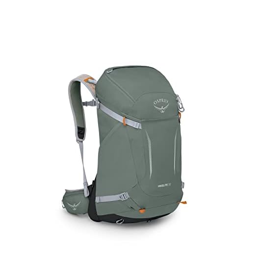 Osprey Mochila de caminhada unissex Hikelite 32L, verde folha de pinheiro, M/G