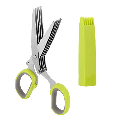 Flameer A Cozinha Resistente De 5 Séries Que Cozinha Scissor O Cortador Vegetal De Aço Inoxidável