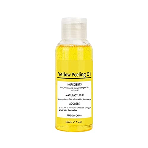 30/50ml Super Strength Yellow Peeling Oil Exfoliating Dark Skin for Body. Yellow Peeling Oil for Dark Skin - Extra Strength Yellow Peeling Oil for Dark Skin - Body, Face, Hands, Feet (30ml) Cover