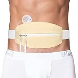 DiaBelt Insulin Pump Belt with Double Slide Zipper Pouch Medical Holder for Diabetic T1D Adjustable...