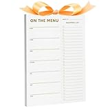 XXINMOH Gold Weekly Meal Planner and Grocery List...