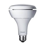 Philips LED Dimmable BR40 Light Bulb: 800-Lumen, 2700-Kelvin, 12-Watt (65-Watt Equivalent), E26 Base, Soft White, 1-Pack