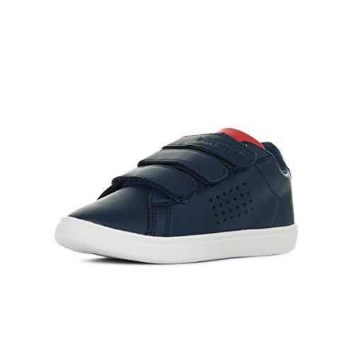 Baskets basses enfant Le Coq Sportif Courtset inf sport - vue 4