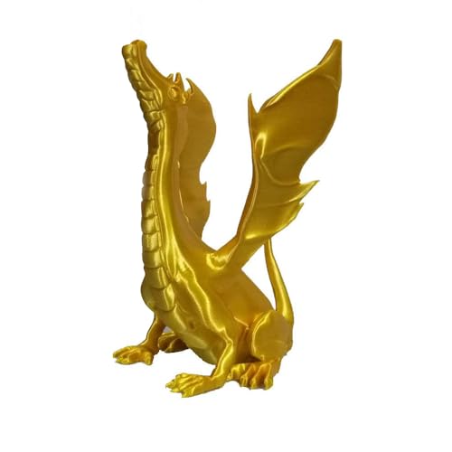 Image of Silk PLA Filament Gold 1KG 1.75mm 3D Printer FDM Filament 3D Printing Materials Shiny Metallic PLA Gold Color