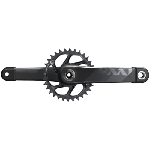 Sram guarnitura xx1 eagle pedivella 175mm corona 34 direct mount 12 velocità dub grigio boost
