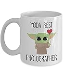 Best Photographer Ever - Yoda Best Photographer Mug - Best Photographer Gift - Gift For Photographer - Photographer Birthday Gift - Funny Photographer Mug - Baby Yoda Mug 11oz