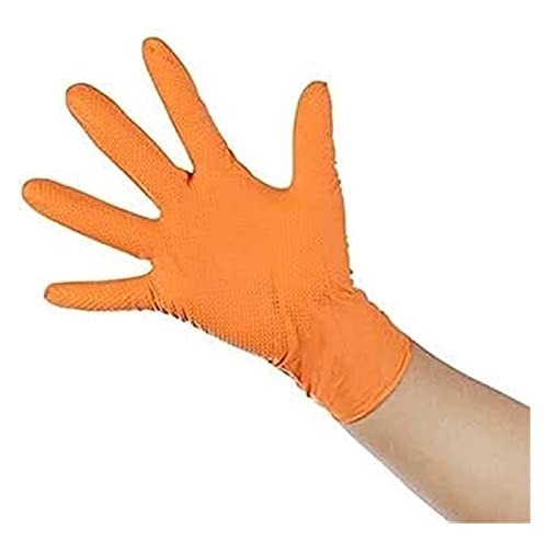 Chyang Gartenhandschuhe, 50/100 Stück, Gartenhandschuhe, langlebig, Einweg-Gummihandschuhe, Lebensmittelreinigung… – Bild 4
