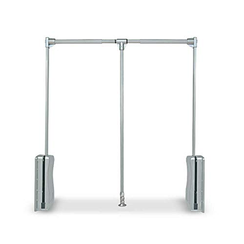 Armario / barra para ropa abatible de 830-1150 mm para dormitorio, capacidad del receptor 10 kg