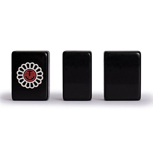 Juego de Mesa Mahjong Bundle con Funda de Mesa Roja miniatura 4