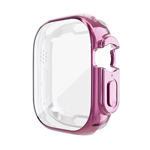Coque pour Apple Watch 40mm en TPU souple rose protégeant votre montre contre les chocs