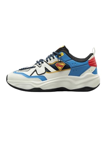 Image of The Souled Store Flash : Scarlet Speedster Men and Boys Lace Up Low Top Stylish Sneakers with Flexibility & Comfort