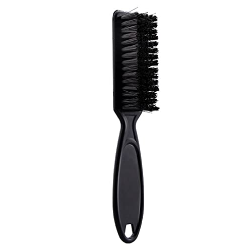 IEAKDCD Brosse À Cheveux Durable Peigne De Nettoyage De Barbe Tondeuse Styling Outils De Coiffure Duster Brush (Noir) Cover
