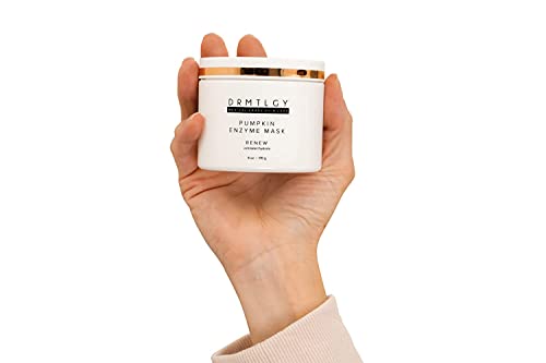 Drmtlgy Pumpkin Enzyme Face Mask With Jojoba Beads. Gentle Exfoliating Pumpkin Facial Mask For Dullness, Uneven Skin Tone, Fine Lines And Wrinkles. #TOP4