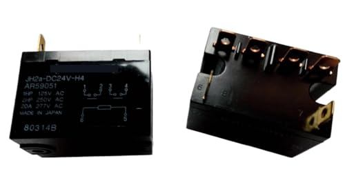Relais JH2A-DC24V-H4 24VDC DIP6 composant électronique pour automatisme