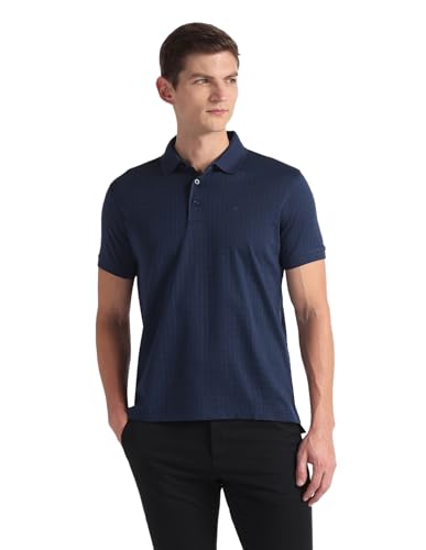Image of Arrow Men's Patterned Regular Fit Polo Shirt