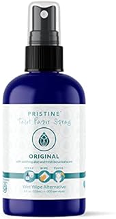 Pristine Toilet Paper Spray: As Seen on Shark Tank, The Planet Friendly, More Natural Alternative to Flushable Wet Wipes - Original 4 oz