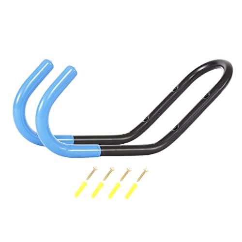 VICASKY 1Pc Bike Wall Mount Storage Holder Durable Garage Bike Hanger for Display Easy Installation Fits Mountain Road Beach Folding Bikes for Home Shop Use