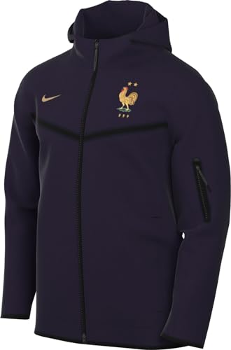 Nike FFF M NK TCH FLC Fz avec isolation thermique légère et zip