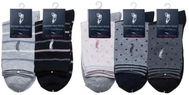 WESTERNPOLO婦人カジュアルソックス柄E（色:アソート）ゴートレイド JAN:4524039301755