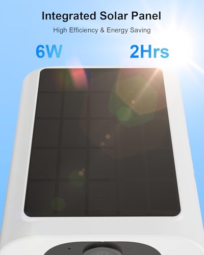 ANRAN 2K Solar Security Camera Wireless Outdoor, C3 2-Cam Pack & 5MP Solar Security Camera Outdoor - Thumbnail 7