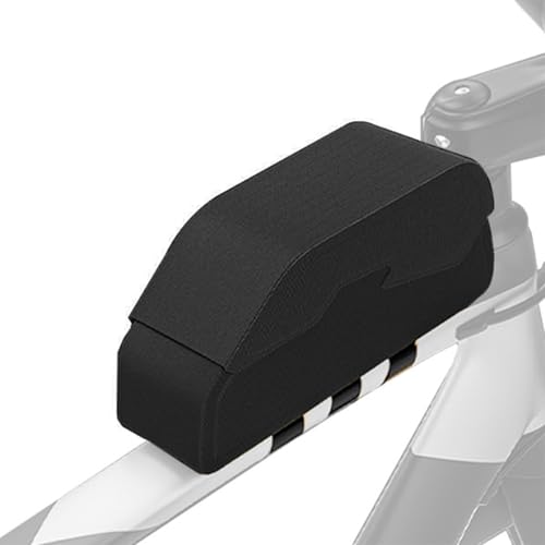 Sac de tube supérieur de vélo imperméable 1L avec sangle réglable et fermeture magnétique