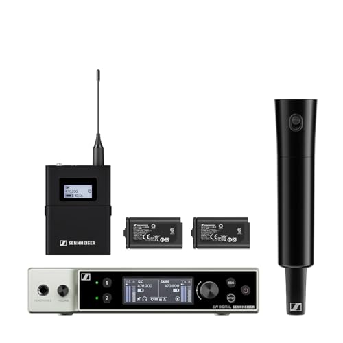 Sennheiser EW DX SK / SKM Base Set R1 9 set combiné système micro sans fil 520 607 8 MHz - vue 2