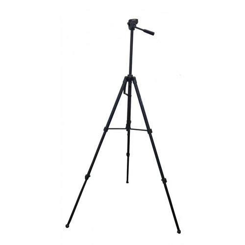 Tripe Universal 1,70 preto para Câmeras Fotográficas com suporte para celular