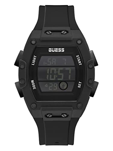 Image of Guess Men's GW0G Series| Analog Trend Watch| Polycarbonate Case| Silicone Bracelet | 50M Water Resistance